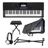 Teclado Casio Portable Ct x700 61 Teclas C Capa E Acessórios