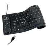 Teclado Com Fio Flexivel