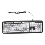 Teclado Com Letras Usb