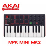 Teclado Controlador Akai Mpk Mini Mk2