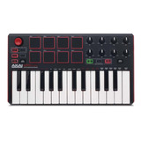 Teclado Controlador Akai Mpk Mini Mkii 25 Teclas E 8 Pads