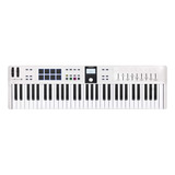 Teclado Controlador Arturia Keylab Essential 61 Mk3 Branco