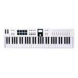 Teclado Controlador Arturia Keylab Essential 61 Mk3 Branco