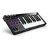 Teclado Controlador Donner Starrykey 25 Teclas Midi Preta