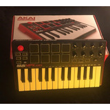 Teclado Controlador Midi Usb Akai Mpk Mini Mk2 25 Teclas