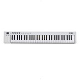 Teclado Controlador Midi Usb Amw X6 Mini 61 Teclas Loja 