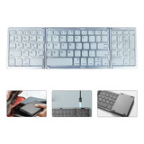 Teclado Conveniente Sem Fio Dobrável Bluetooth Universal