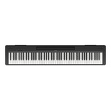 Teclado De Piano Digital Yamaha P 145b De 88 Teclas Sensibilidade Preta