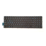 Teclado Dell G3 15 3579 3779 G5 5587 G7 7588 Iluminado Azul