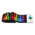 Teclado Digital Flexível De 49 Teclas Roll Up Piano Rainbow