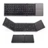 Teclado Dobrável Bluetooth Portátil Touchpad Notebook Tablet