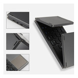 Teclado Dobrável Bluetooth Portátil Touchpad Notebook