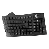 Teclado Dobrável Flexível Do Silicone De Usb De 108 Chaves