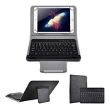 Teclado E Estojo Bluetooth Universais Para Tablet De 7 8