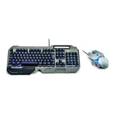 Teclado E Mouse Gamer Superficie Em