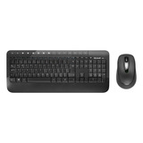 Teclado E Mouse Sem Fio Desktop 2000 M7j 00021 Microsoft