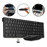 Teclado E Mouse Sem