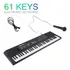 Teclado Eletrônico Órgão 61 Teclas Bf-6138 Musical Profissio