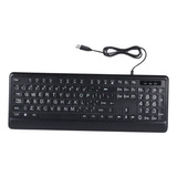 Teclado Em Letras Grandes