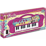 Teclado Fabuloso Barbie Com Função Mp3 Player Fun