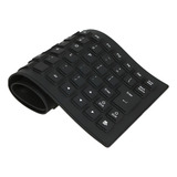 Teclado Flexível De Silicone Dobrável Usb P Notebook Pc