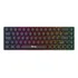 Teclado Gamer Evolut Fay Eg211 60  Backlight Luz Rainbow Rgb Cor Preto Idioma Português Brasil