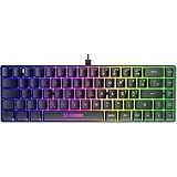 Teclado Gamer Fortrek Fearless 65 Compact Preto