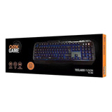 Teclado Gamer Fusion Abnt2 Led 3 Cores Tc204 Oex Game