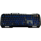 Teclado Gamer Fusion Led 3 Cores Abnt2 Oex Game Tc204 Preto