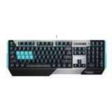 Teclado Gamer Mecânico Led Azul B865 Bloody Optico Usb Preto
