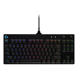 Teclado Gamer Mecânico Logitech G pro Rgb 920 009388 
