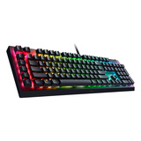 Teclado Gamer Mecânico Razer Blackwidow V4 X Chroma Yellow