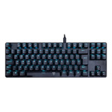 Teclado Gamer Mecânico T dagger Tgk 313 bl Bora Espanhol