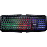 Teclado Gamer Multimidia Usb 2 0 Preto Led Rgb Padrao Abnt
