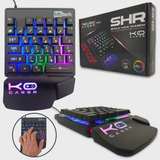 Teclado Gamer Pro Semi Mecanico Single