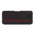 Teclado Gamer Redragon Karura Qwerty Português Brasil Cor Preto E Vermelho Com Luz De 7 Cores