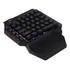 Teclado Gamer Rgb Uma Mão Semi Mecãnico Jogos