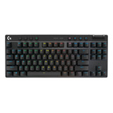 Teclado Gamer Sem Fio Logitech G Pro X Tkl Preto