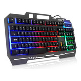 Teclado Gamer Semi Mecânico Luminoso Pc Ps4 Xbox Abnt2 Usb