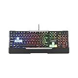 Teclado Gamer Semi Mecanico