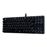 Teclado Gamer T dagger Bora T tgk313 Cor Pr Com Luz Branco