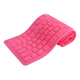 Teclado Impermeável Dobrável De Silicone Flexível Usb De