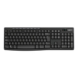 Teclado K270 S fio Preto Idioma Português Brasil Logitech