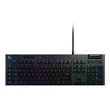 Teclado Logitech G815 Rgb E Lightsync Preto