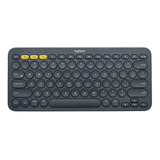 Teclado Logitech K380 Bluetooth Multidevice Cinza