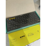 Teclado Logitech K380 Bluetooth Padrão Us Preto