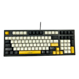 Teclado Mecânico Blue Switch Rgb Usb Pc Ps4 Xbox 2092 Cor De Teclado Preto Idioma Português Brasil