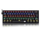 Teclado Mecanico Gamer Fizz Rainbow Preto