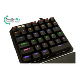Teclado Mecanico Gamer Single Hand Rgb 35 Teclas Inker K 7