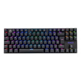 Teclado Mecanico Mancer Ghoul Mk2 Rgb Abnt2 Switch Marrom Cor De Teclado Preto Idioma Português Brasil